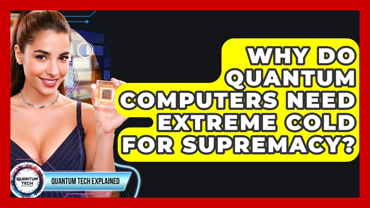 Why Do Quantum Computers Need Extremely Cold Temperatures? ❄️ Explained