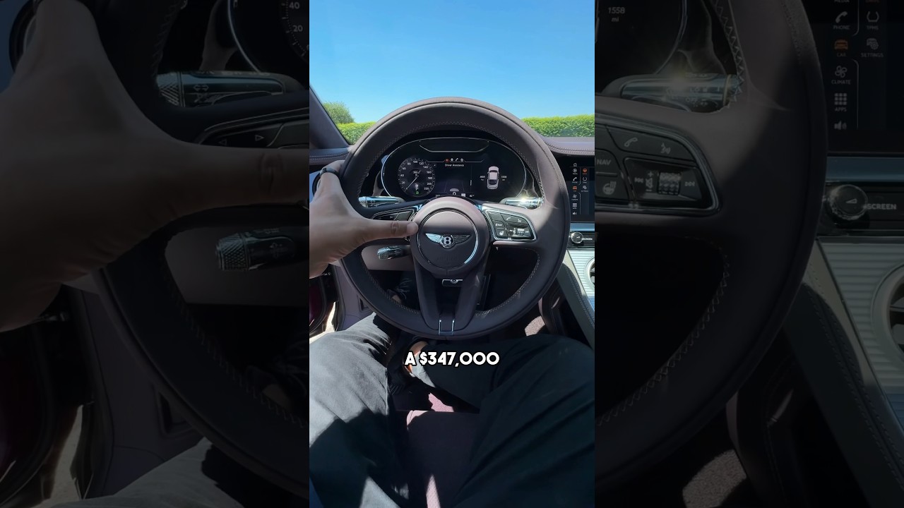 Driving a $347K Bentley Continental GT-S 🚗