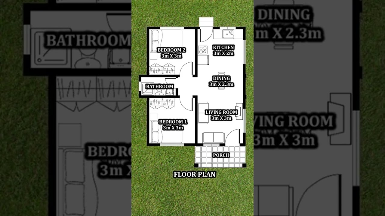 2-Bedroom Floor Plan π‘