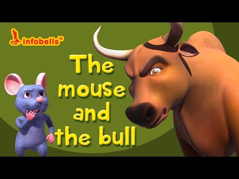 The Mouse and the Bull | Kids' Moral Story 🐭