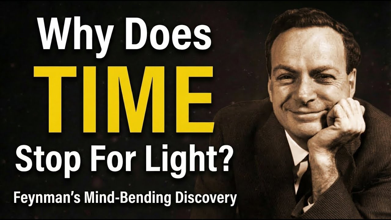 Why Does TIME Stop for Light? — Feynman's Insight