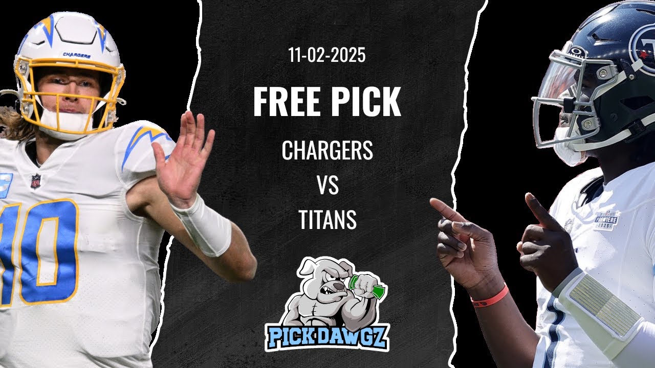 Los Angeles Chargers vs Tennessee Titans | Expert NFL Predictions for Week 9 (11/2/25) π
