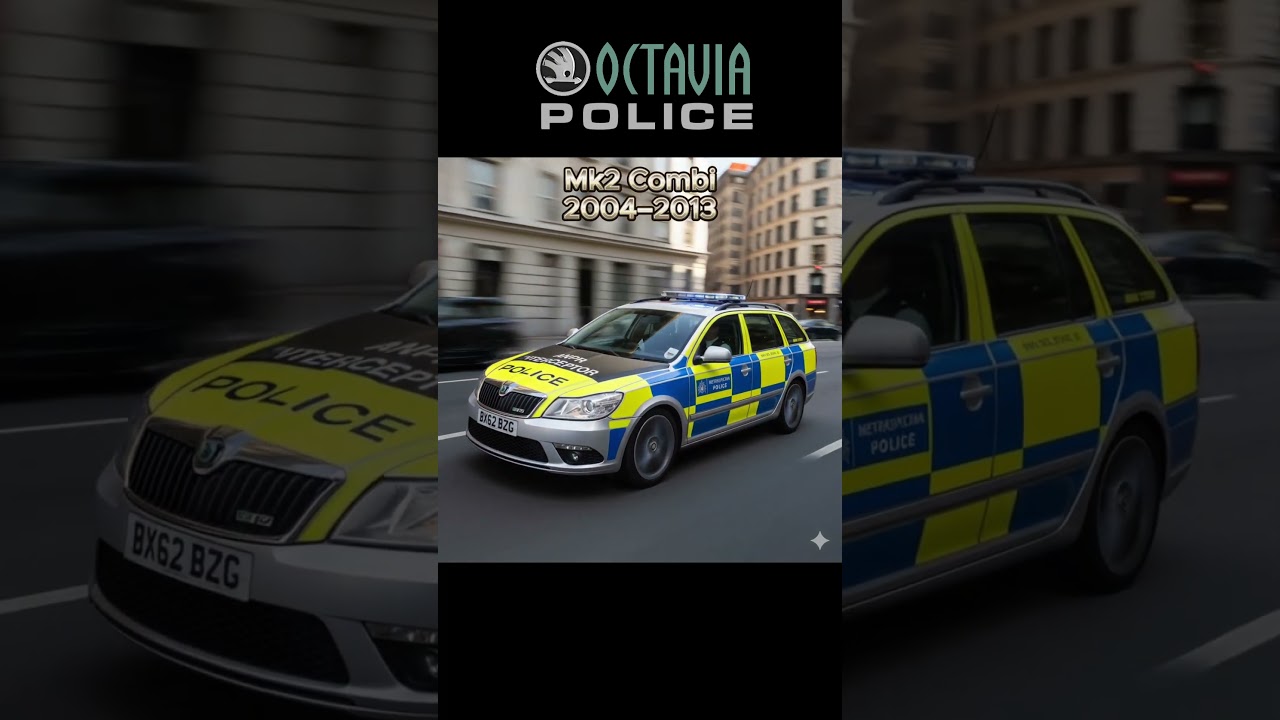 Skoda Octavia Police Evolution (1996–2025): A Complete Timeline of Police Variants 🚓