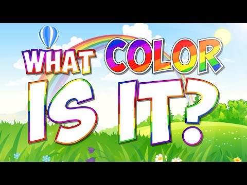 What Color Is It? | Color Song for Kids | Learn your Colors Jack Hartmann