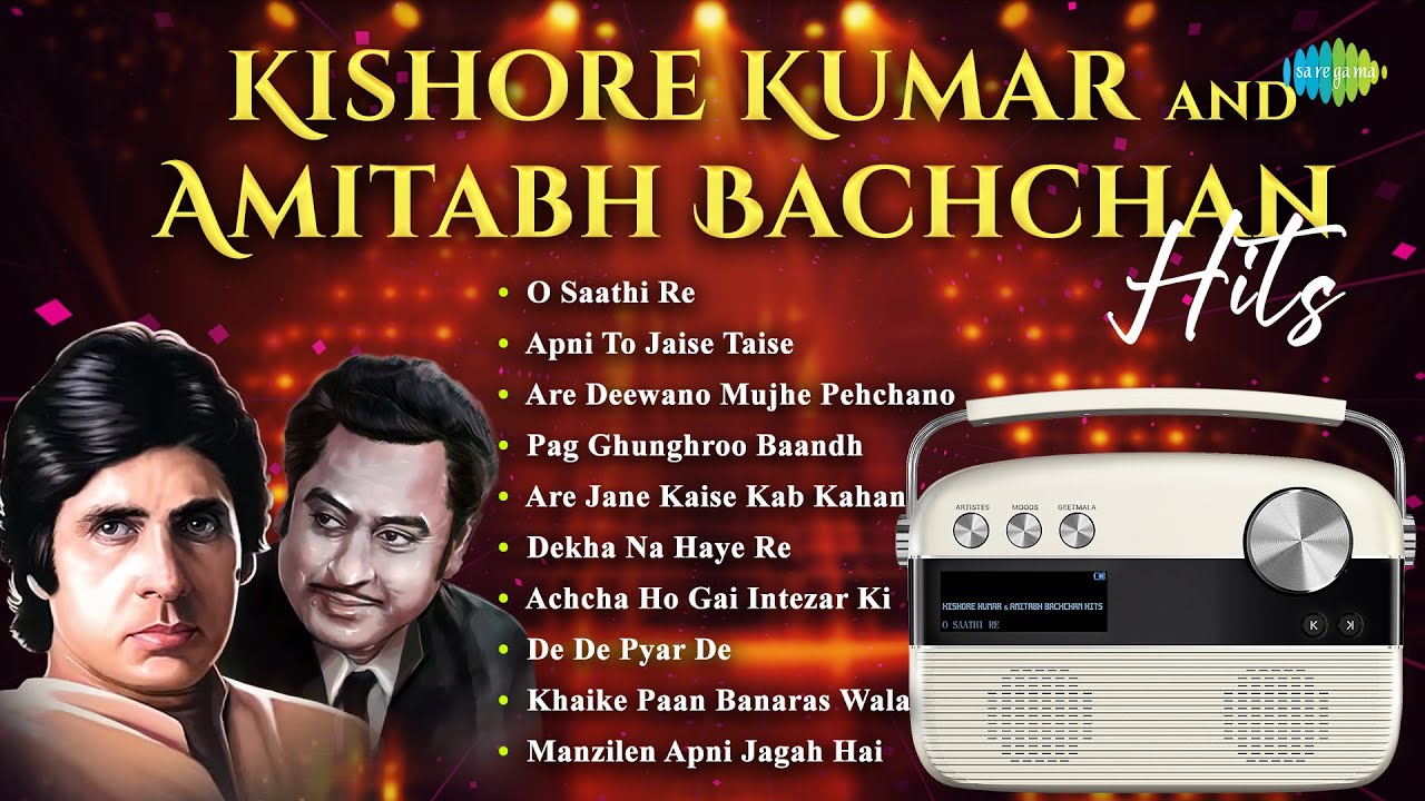 Classic Kishore Kumar & Amitabh Bachchan Hits | Timeless Bollywood Songs 🎶