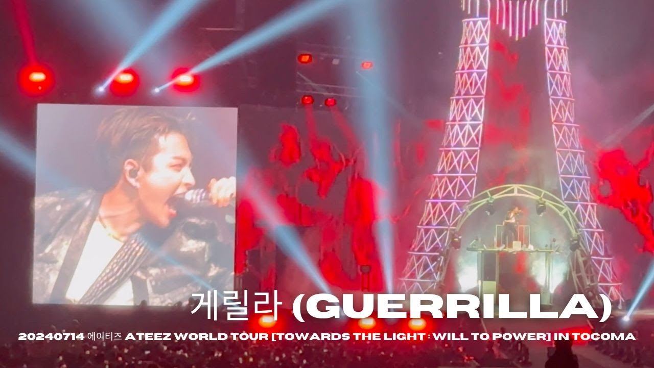 ATEEZ World Tour 'Towards the Light' in Tacoma 🌟