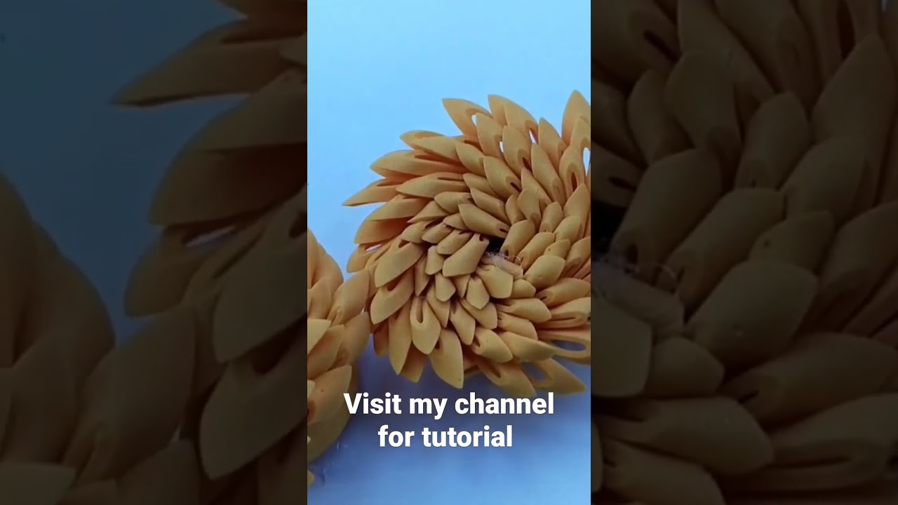 DIY Foam Sheet Flower Craft 🌸