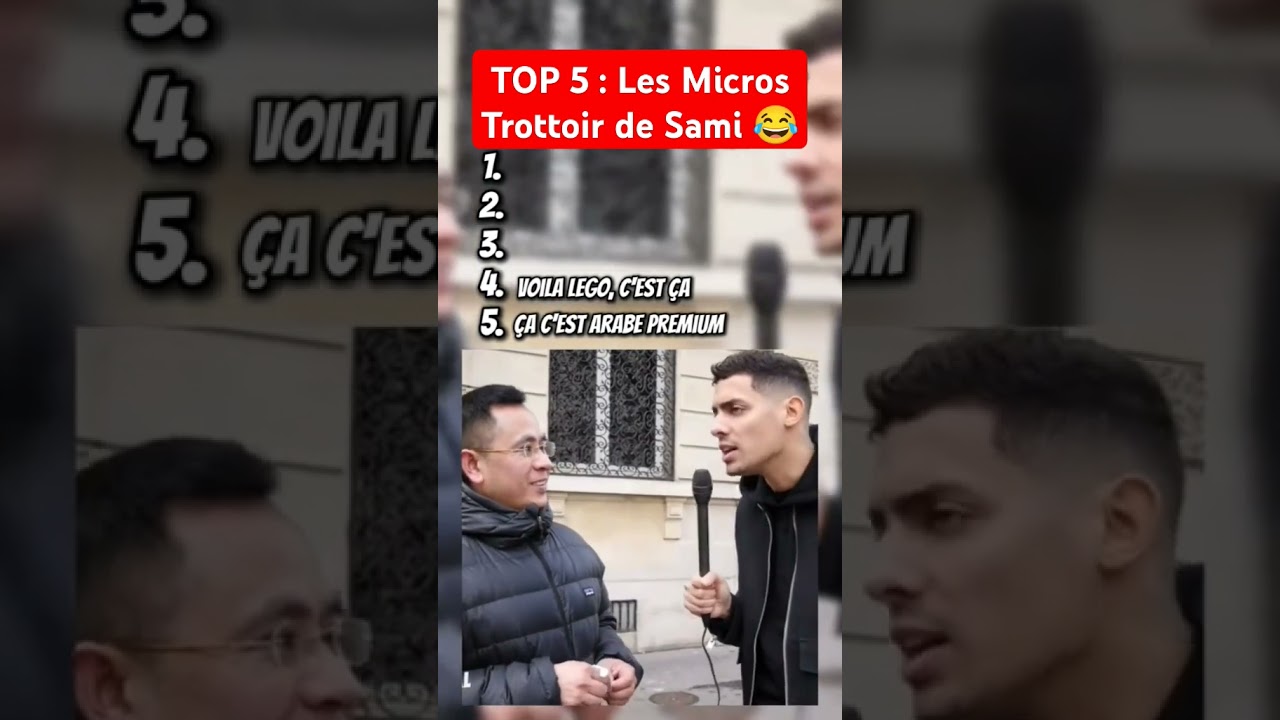 Les Micros Trottoir de Sami 😂 - Top 5 Humour