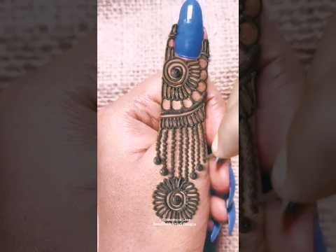 Ayesha Gull new mehndi design viral mehndi stylish mehndi short video YouTube for you