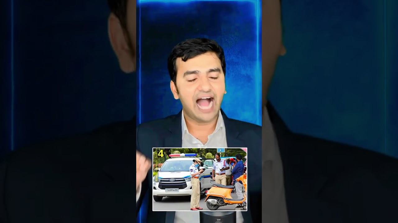 5 Important Traffic Rules in India | ట్రాఫిక్ పోలీస్ మీ Keys తీసుకోవడం లీగలా ? | #shorts