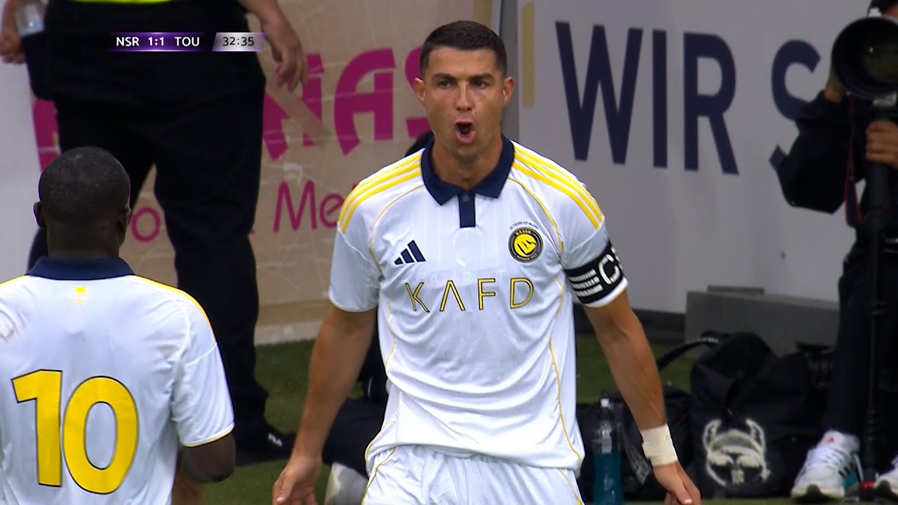 Cristiano Ronaldo Shines Tonight in Al Nassr vs Toulouse Match ⚽