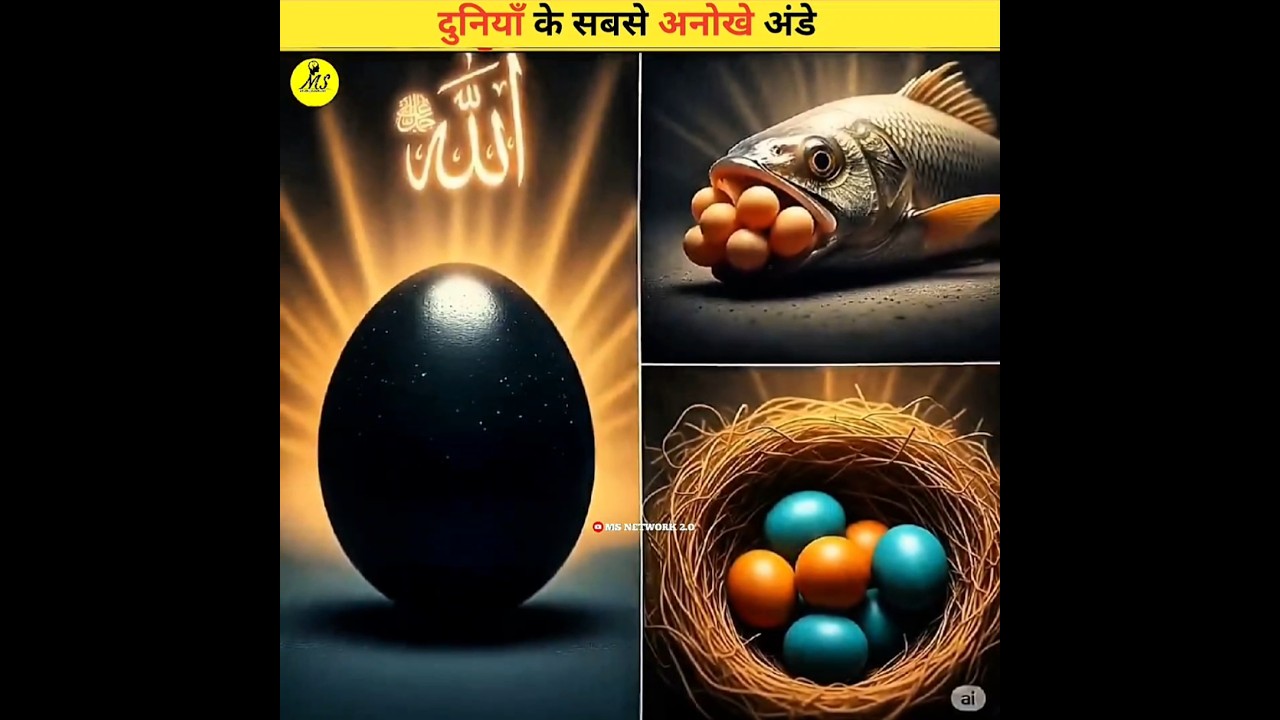 World's Most Unique Eggs 🥚