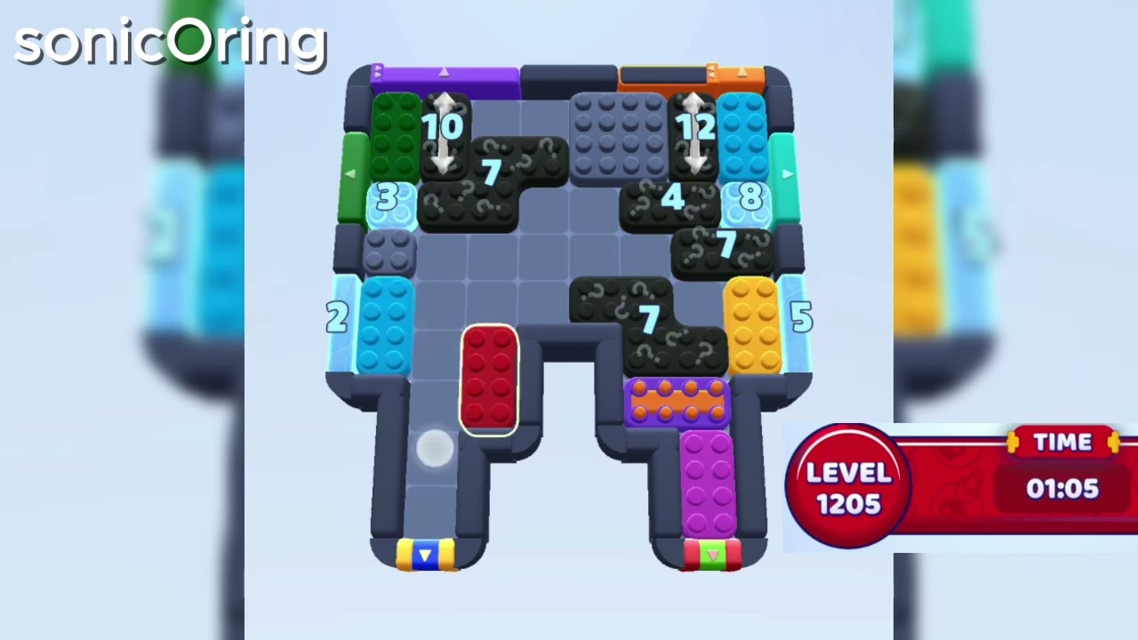 Color Block Jam Level 1205 Walkthrough