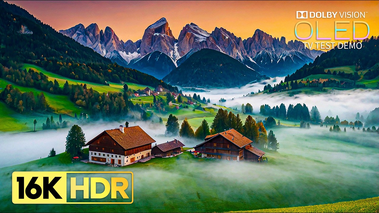 Stunning 16K HDR 240FPS Dolby Vision for 8K/4K TVs