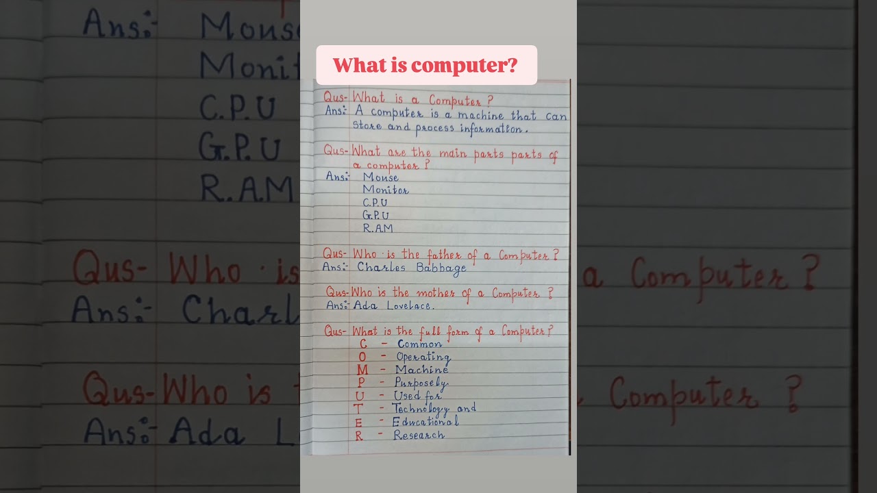 What Is a Computer? | Easy Explanation for Beginners 💻