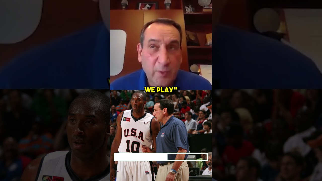 Coach K Explains Kobe's Unique Mindset 🏀