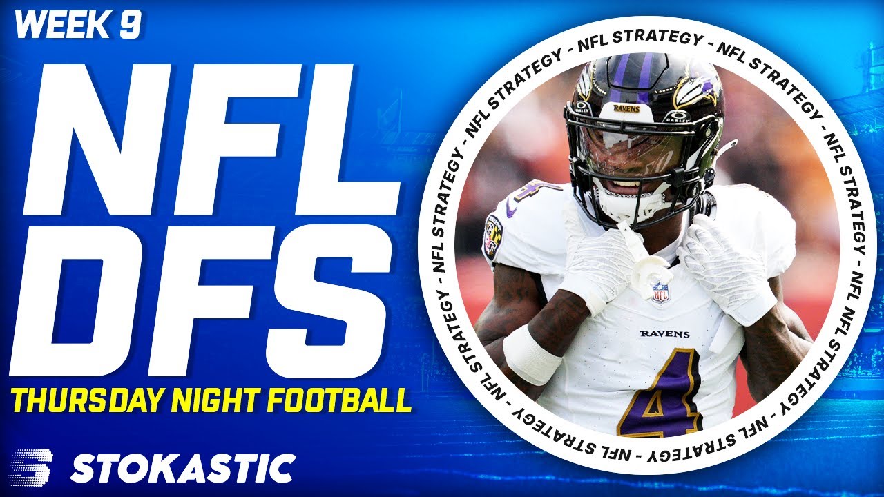 Ravens vs Dolphins Week 9 TNF DFS Strategy and Picks