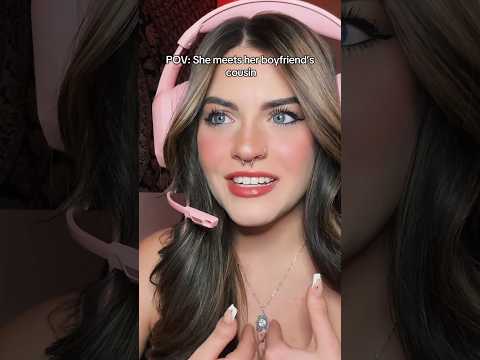 #pov she meets her boyfriends cousin #youtubeshorts #gamergirl