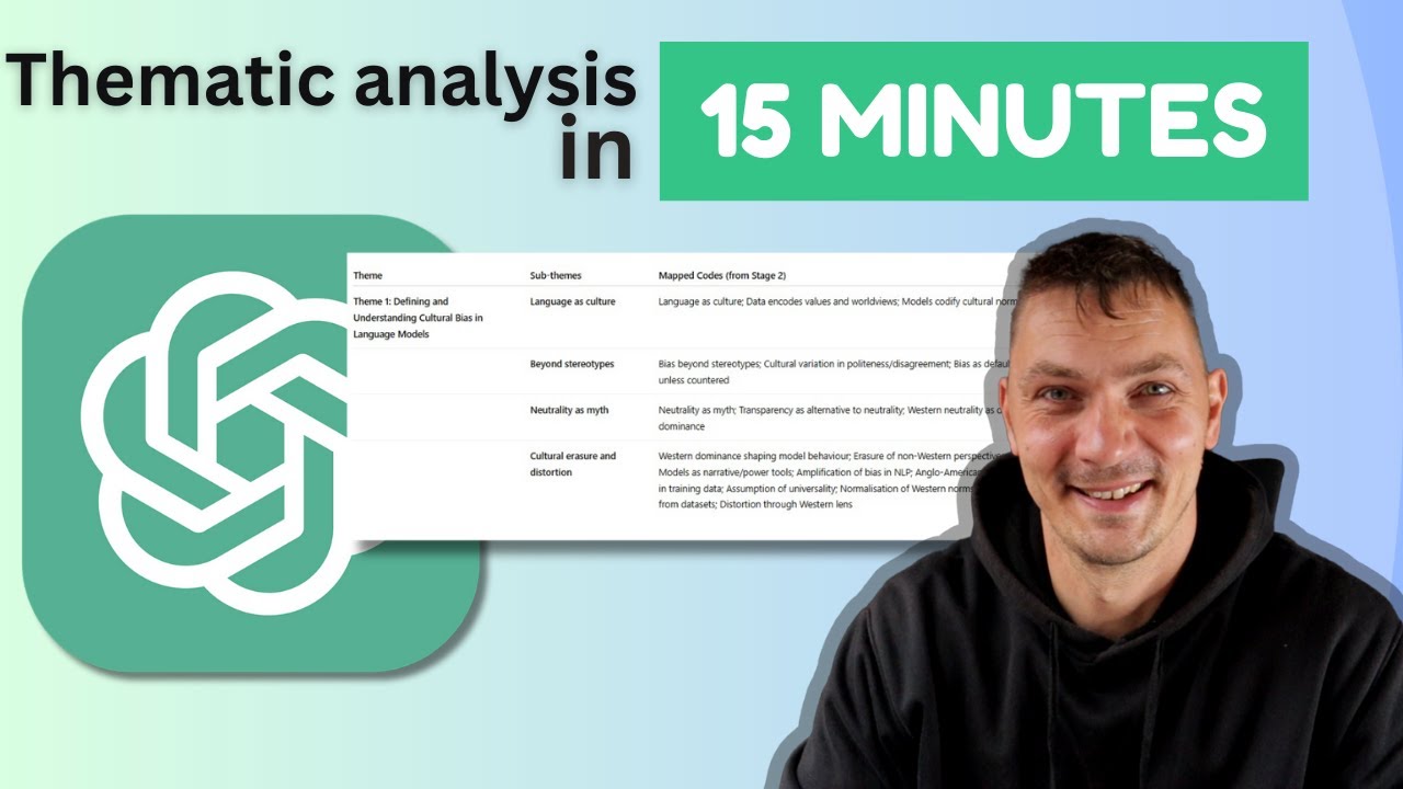 Master Thematic Analysis with ChatGPT: Complete Guide from Codes to Themes 📝