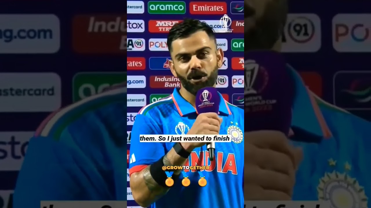Virat Kohli Celebrates Man of the Match Victory | India vs Bangladesh Post Match Interview 🏆