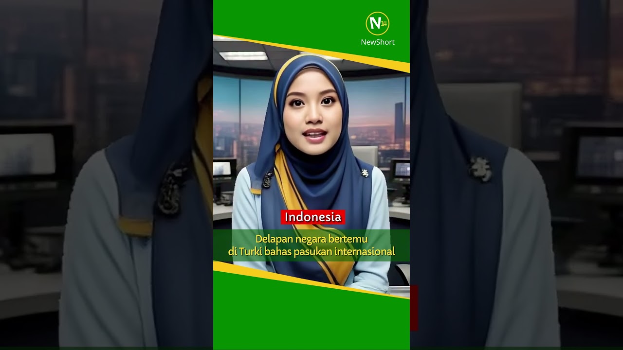 Delapan Negara Bertemu di Turki Bahas Pasukan Internasional