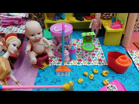 மகிழ்ச்சியான நேரம் பகுதி 680 | baby bathing mini green food|kalai Kavitha vinitha morning routine