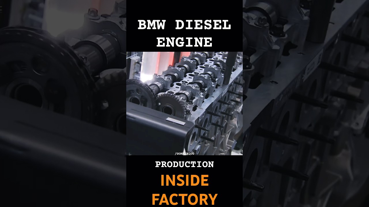 BMW Diesel Engine Manufacturing Line 🚗