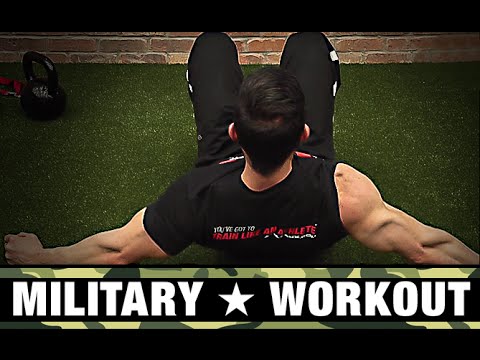 Military Workout for Legs, Upper Body & Conditioning 💪