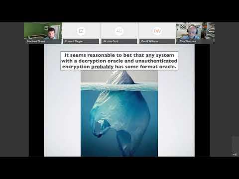 CDL - Matt Green - Using SMT Solvers to Automate Chosen-Ciphertext Attacks