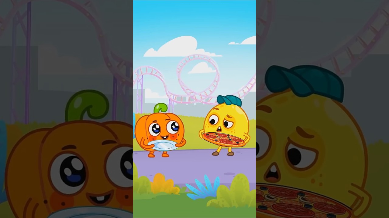 Let's Share the Pizza! 🍕 Fun Kids Cartoon About Sharing and Good Manners