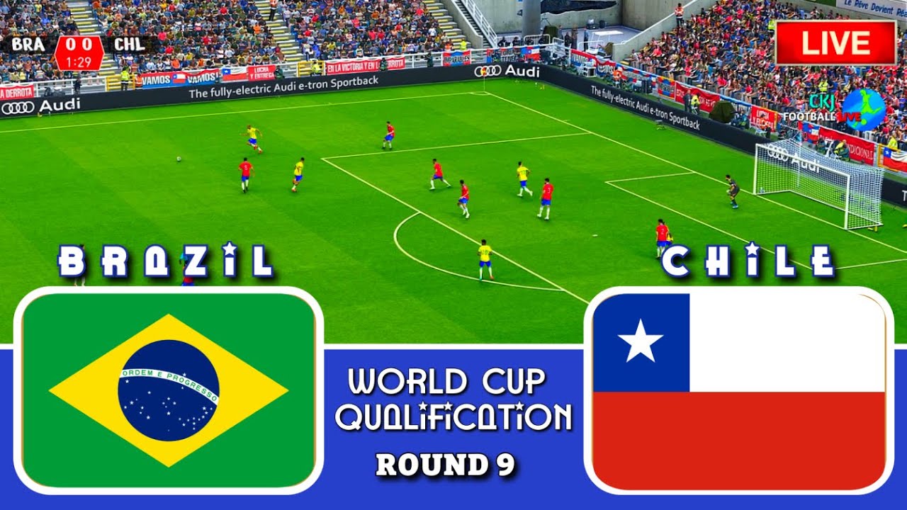 Brazil vs Chile | 2024 World Cup Qualifiers Highlights