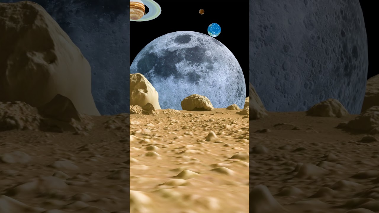 Earth & Jupiter Seen from Mars π