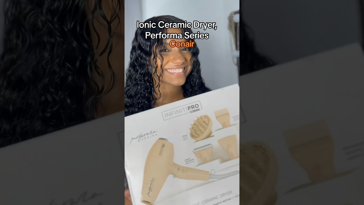 Ionic Ceramic Dryer Performa Series by Conair ✨