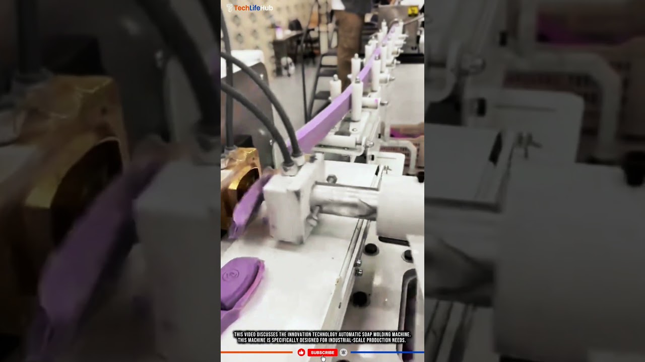 Innovation Technology Automatic Soap Molding Machine for Industrial-Scale Production