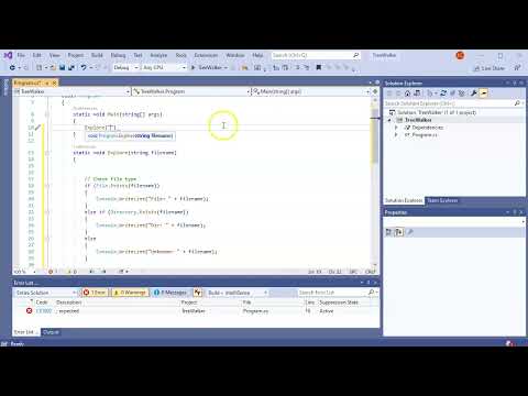 Traverse directory trees in C# using System.IO