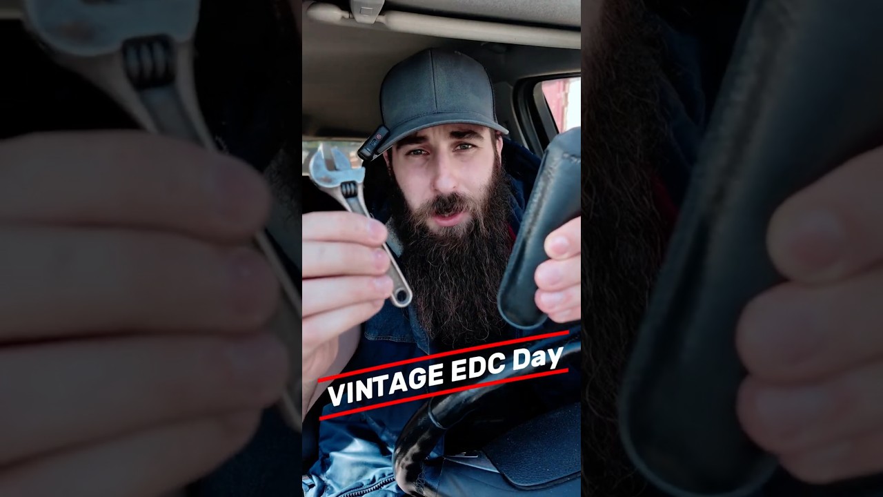 Vintage EDC Pocket Dump 🛠️