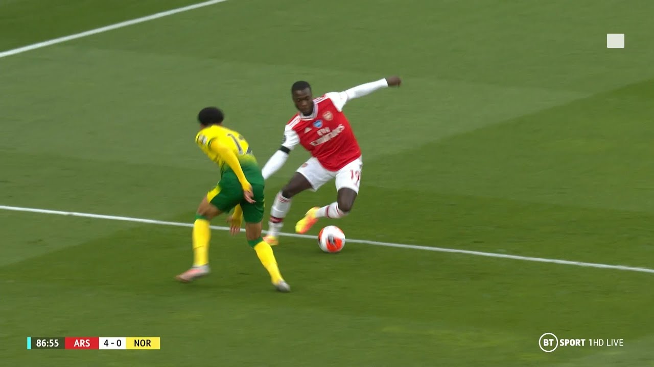 Nicolas Pépé's Best Dribbling Skills 2020 ⚽