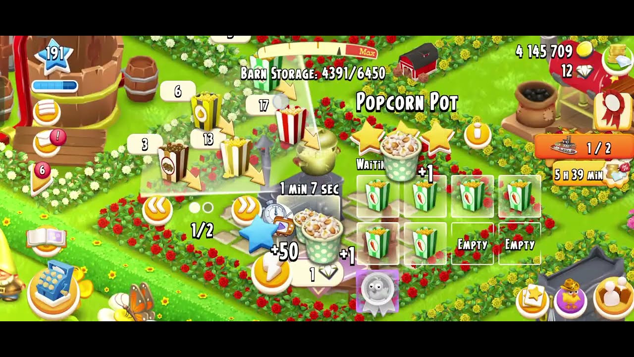 Hay Day Level 191 Gameplay π