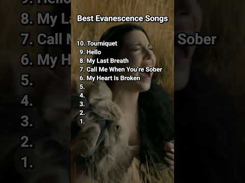 Top 10 Best Evanescence Songs #evanescence #top10 #bestsongs #bestmusic