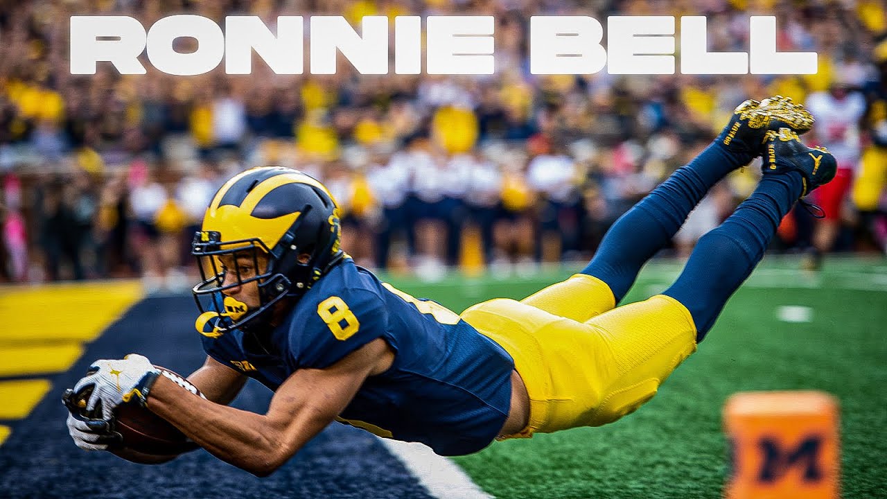 Ronnie Bell Michigan WR Highlights ๐