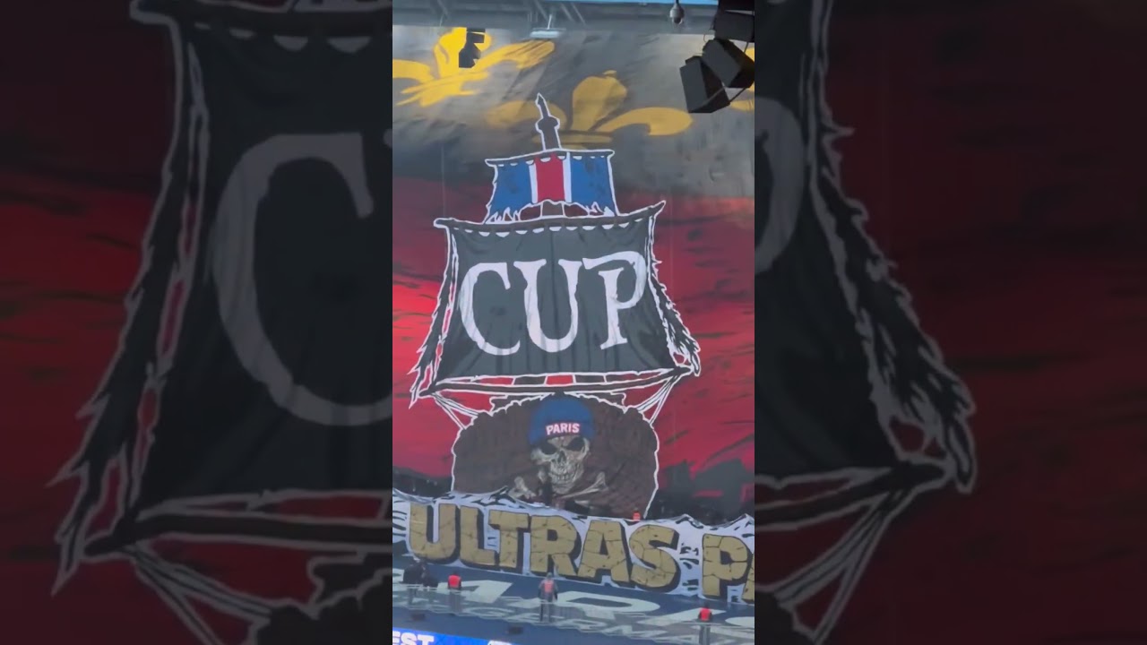 Paris SG - Brest (10/05/2026): Ultras Paris 10th Anniversary Tifo 🎉