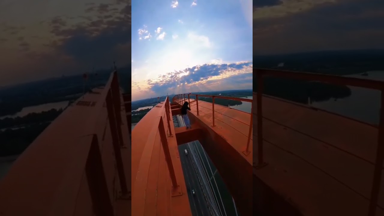 Бугринский мост и Илья Паркур 🏞️