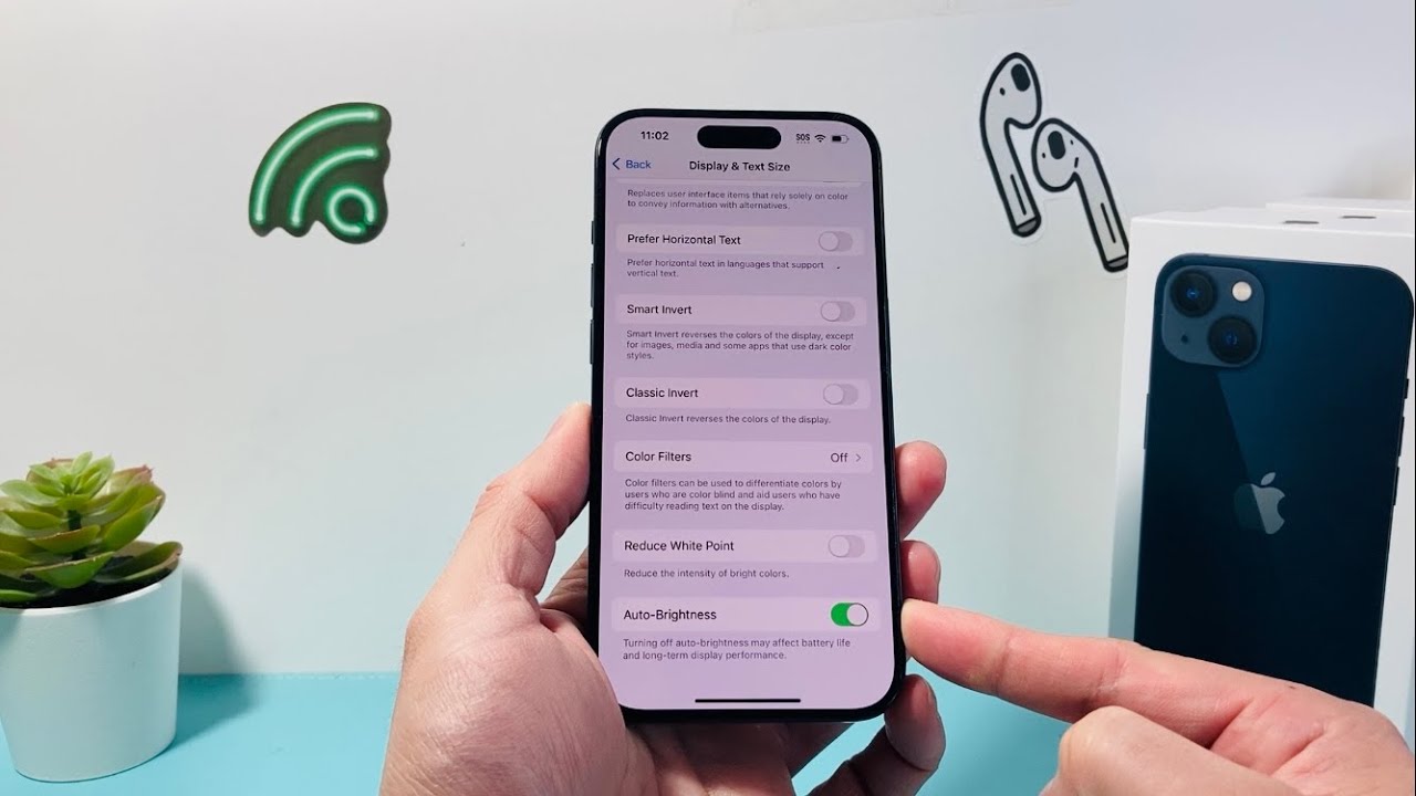 How to Turn Off iPhone Auto Brightness