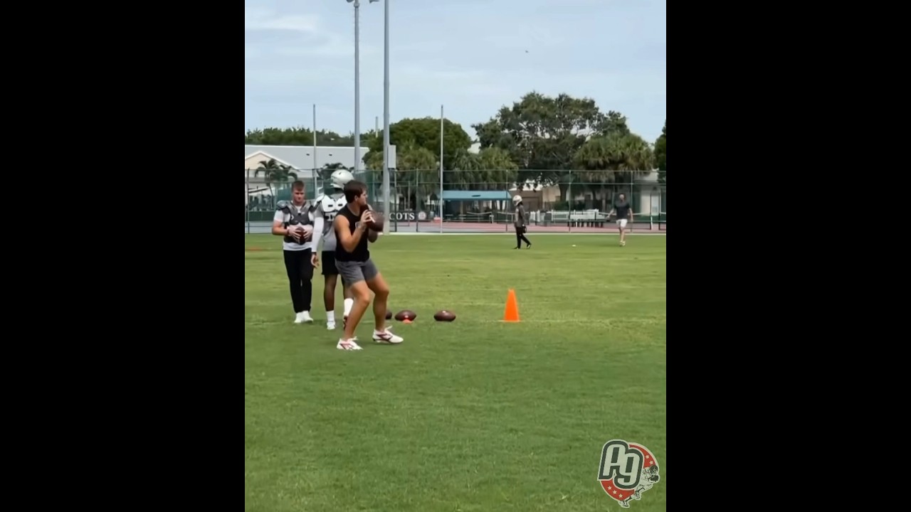 Patriots Rookie QB Drake Maye Connects with DeMario Douglas & Juju Smith-Schuster in Offseason Practice π