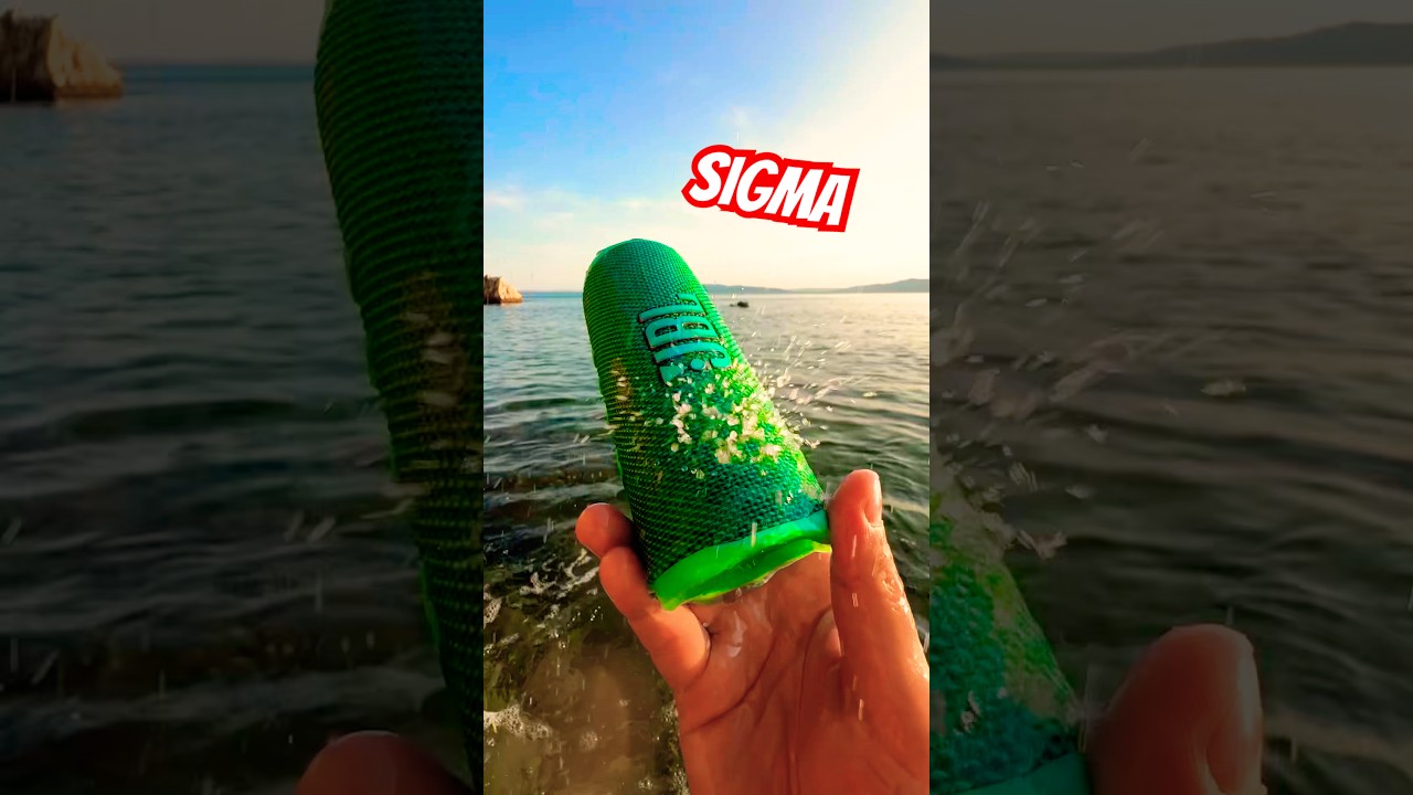 Saltwater Bass Test ✅: JBL Flip 6 Survives Sea Splash & Impact