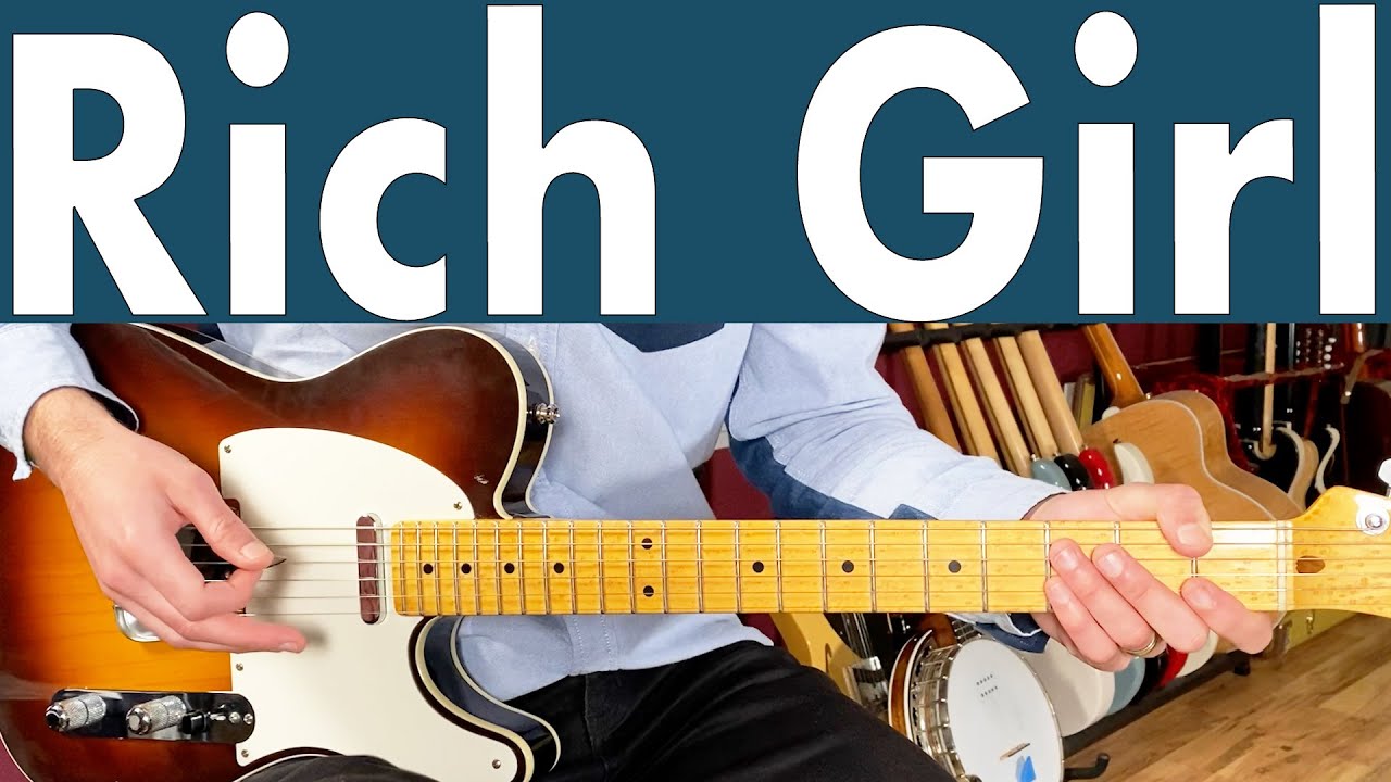 Rich Girl by Hall & Oates Guitar Lesson & Tabs 🎸