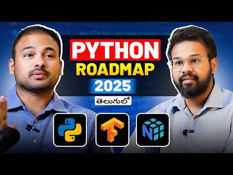 Complete Python Developer Roadmap 2025 ( Zero to Expert ) in Telugu