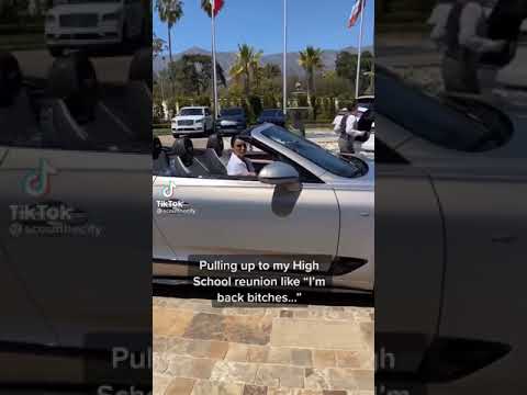 Luxury Entrance at High School Reunion β¨