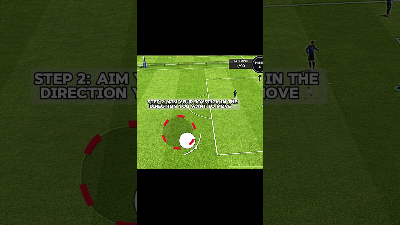 How to dribble like a pro in FC Mobile 🔥🎮#fifa #eafc24 #tutorial #fcmobile