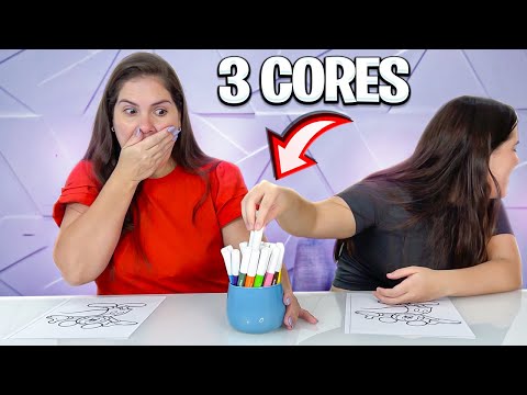 COLORINDO COM 3 CORES!